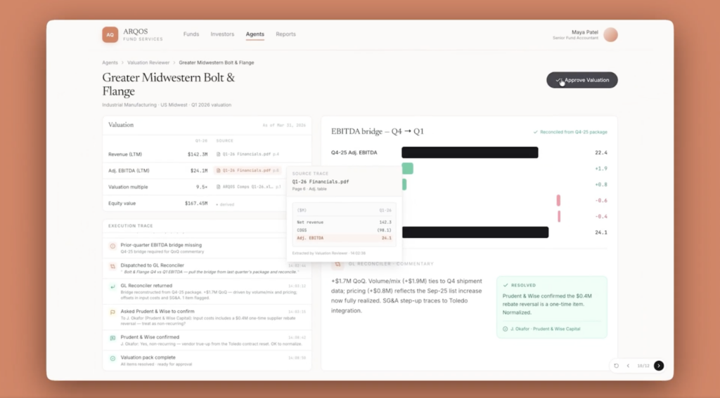 Agents for financial servicesの特徴