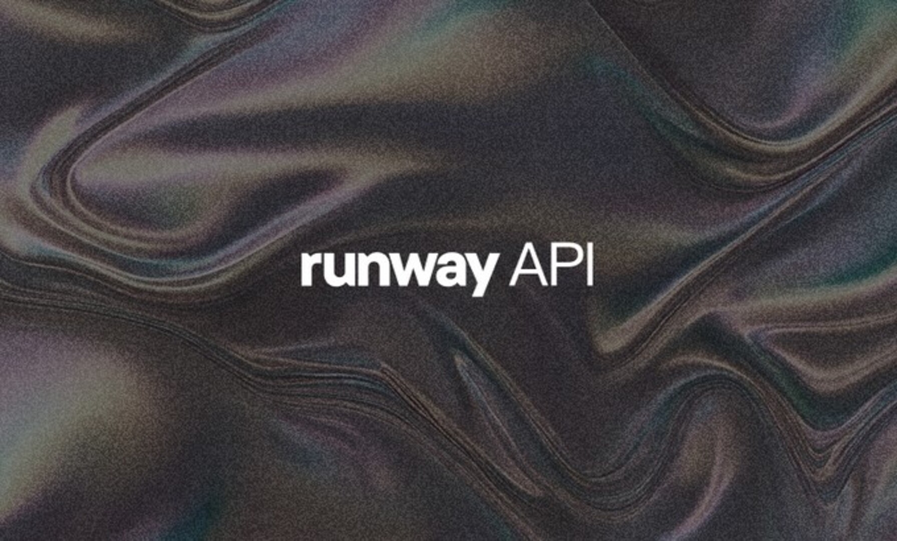 Runway 超高速ビデオ生成モデル API