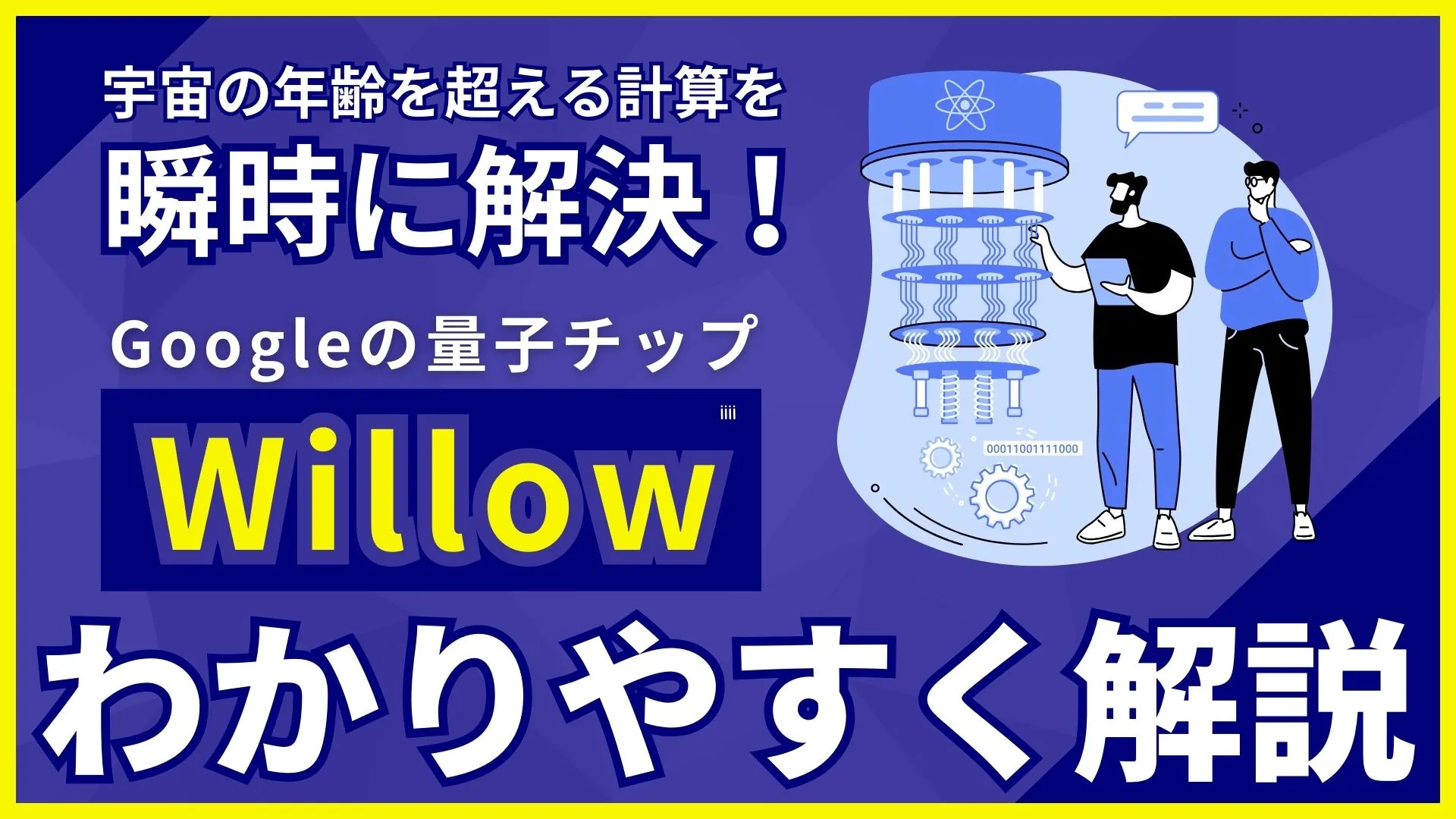 Google 量子チップ Willow