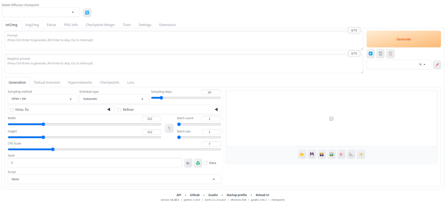 Stable Diffusion Web UIの使い方を徹底解説！ダウンロード・インストール・画像生成も紹介 | WEEL