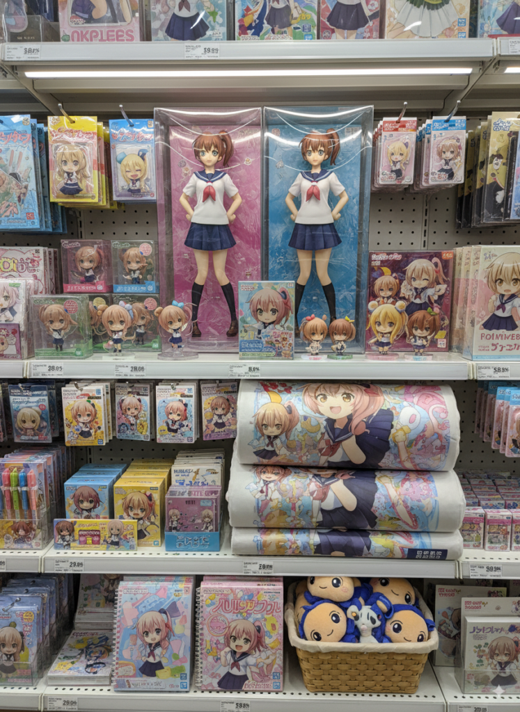 アニメキャラのフィギュア化画像2