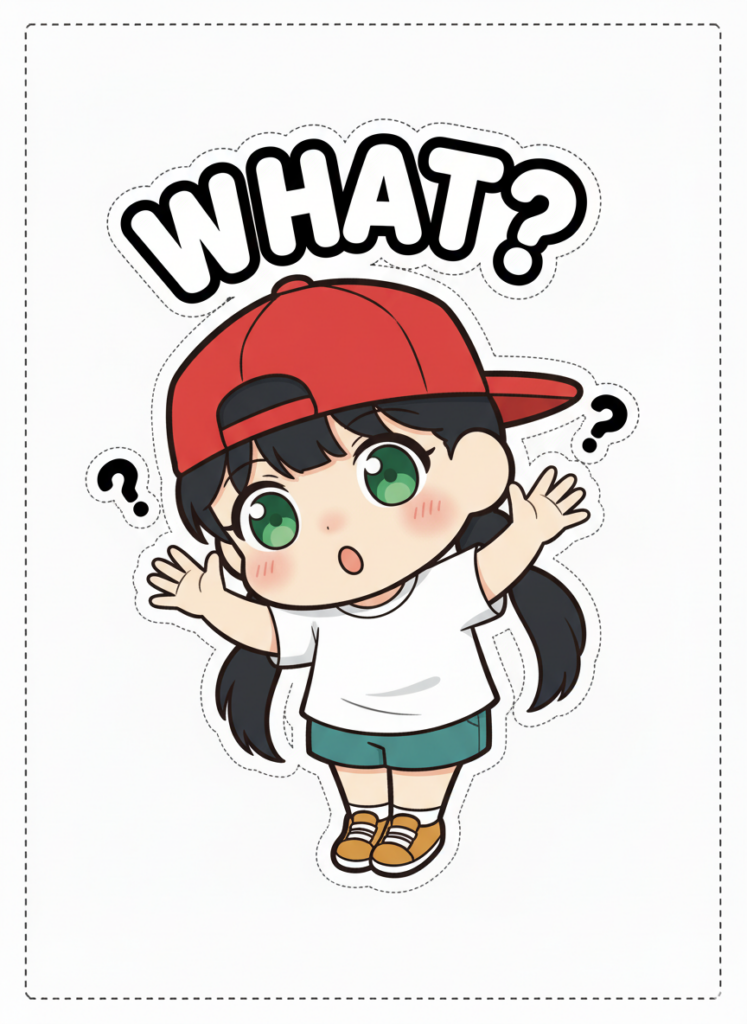 Nano Bananaで生成されたスタンプ（何？）