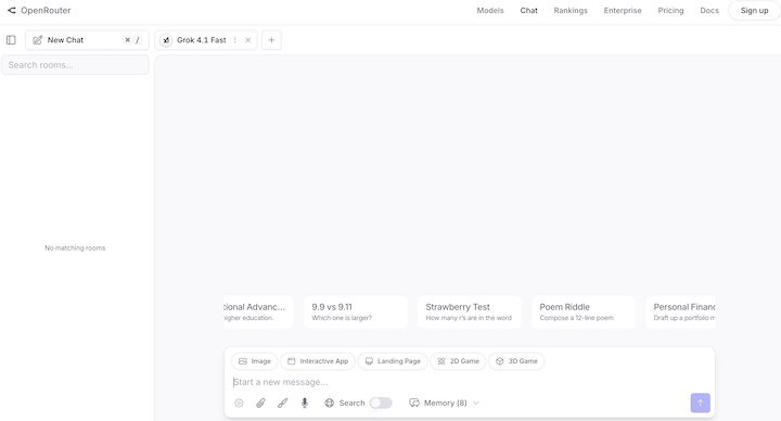 Grok 4.1 Fast OpenRouter