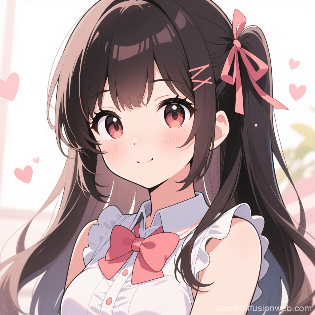 アニメ調美少女