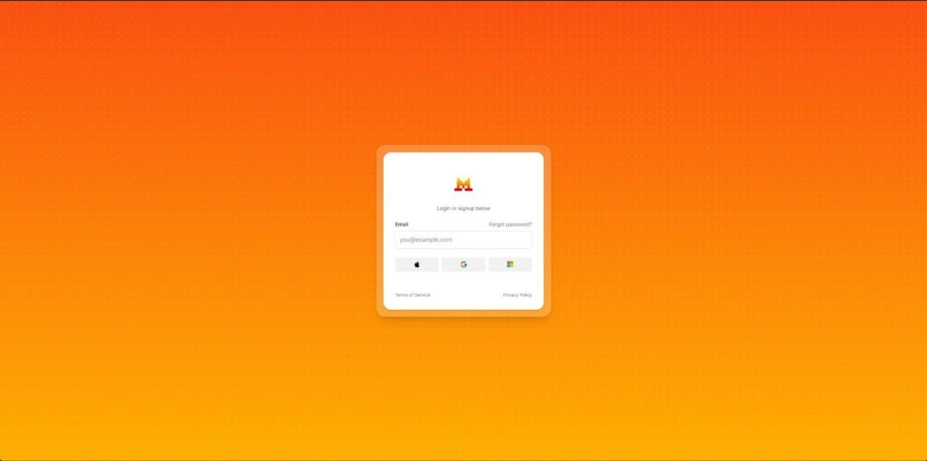 Mistral AI Studioログイン画面