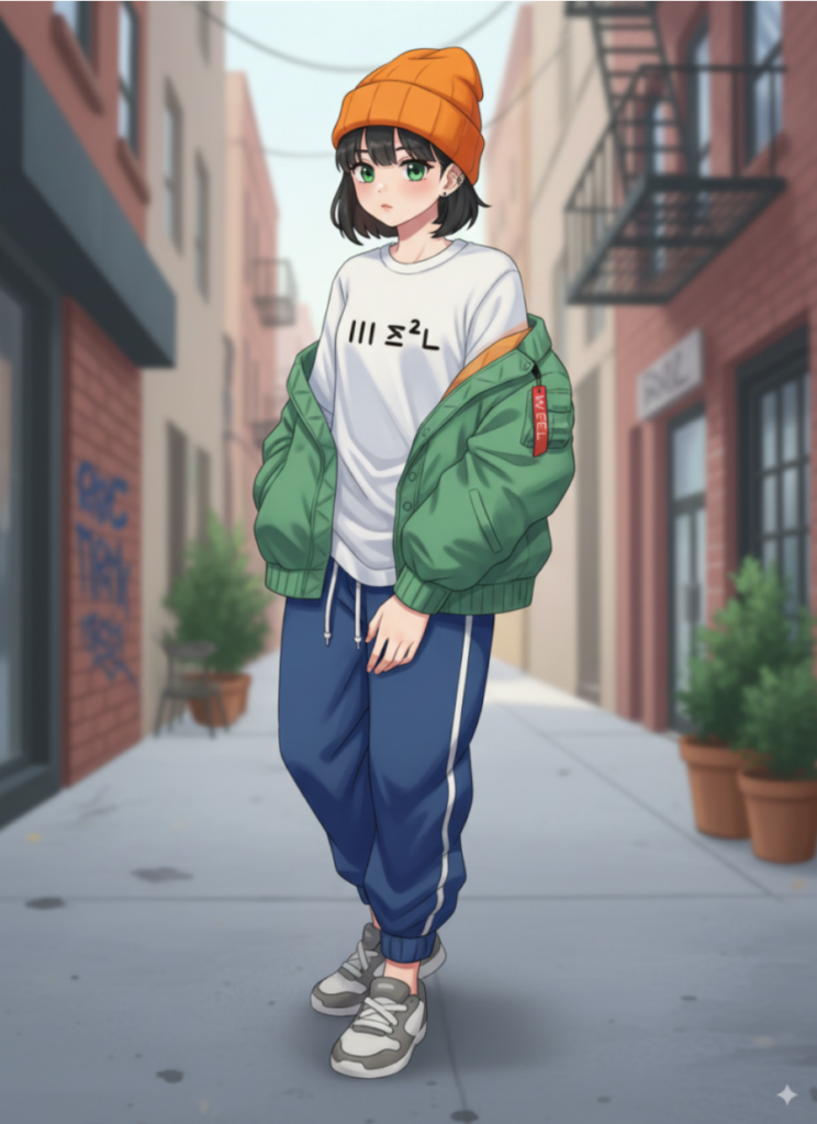 女性の入力画像