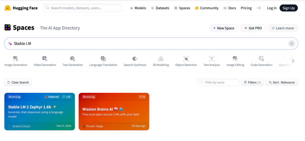 Hugging Face Spaces