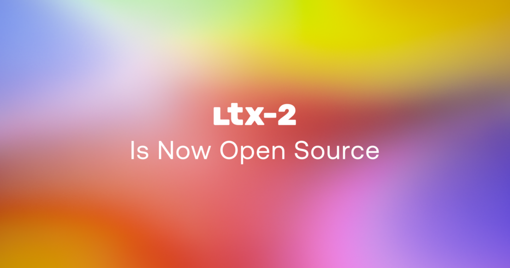 LTX-2がオープンソース化