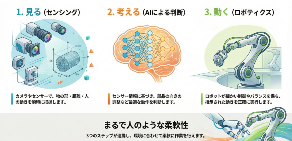 フィジカルAIの仕組み
