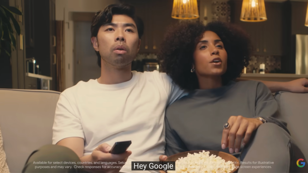 Gemini for Google TVの使用画面例2