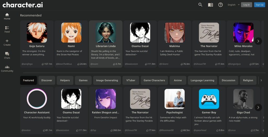 Character.AI 使い方③