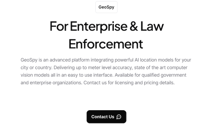 GeoSpy AI