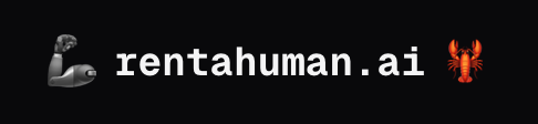 RentAHuman.aiロゴ
