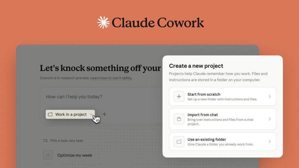 Claude Cowork Projectsとは?