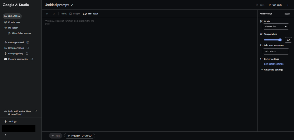 Gemini APIの使い方