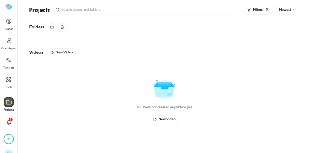 プロジェクトの作成