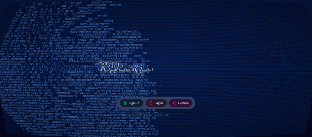 Web版Midjourneyの始め方1