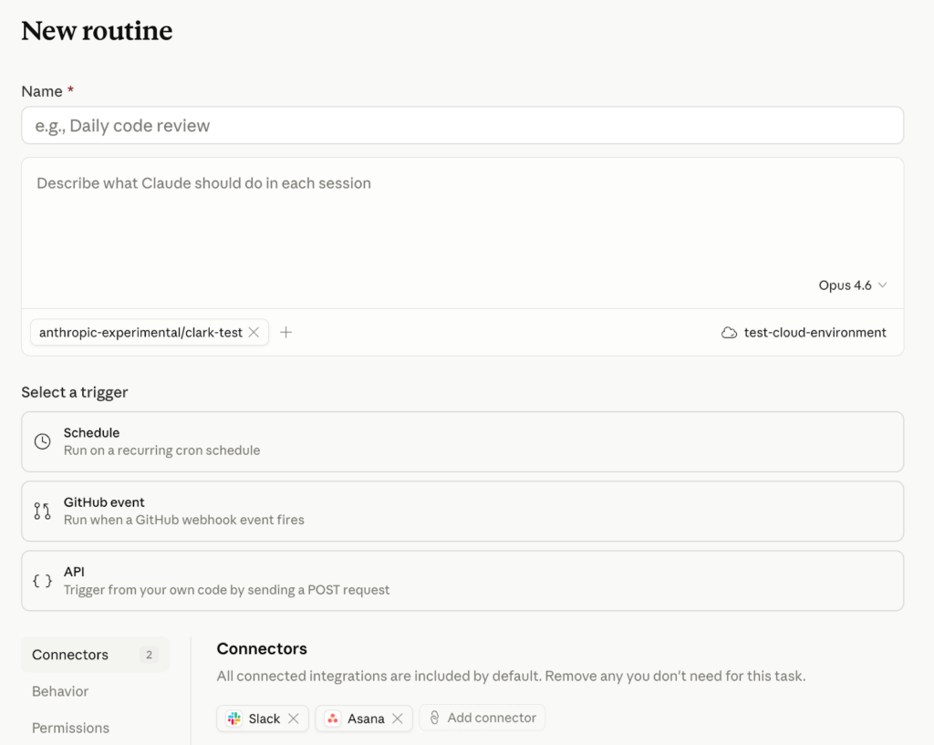 Claude Code Routinesの使い方