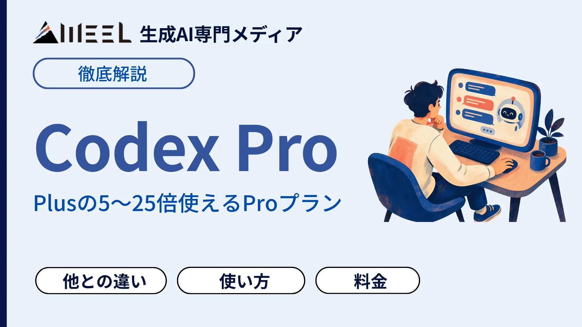 Codex Pro とは Plus 5〜25倍 使える Proプラン 料金 違い 使い方 解説