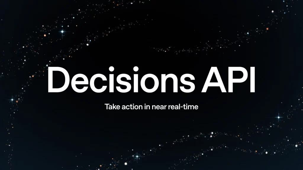 Decisions APIとは?