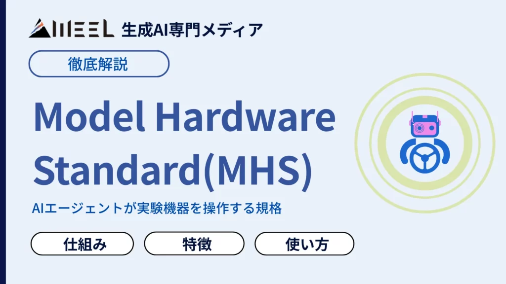 Model Hardware Standard とは AI エージェント 実験機器 操作 Anthropic 新規格 徹底 解説