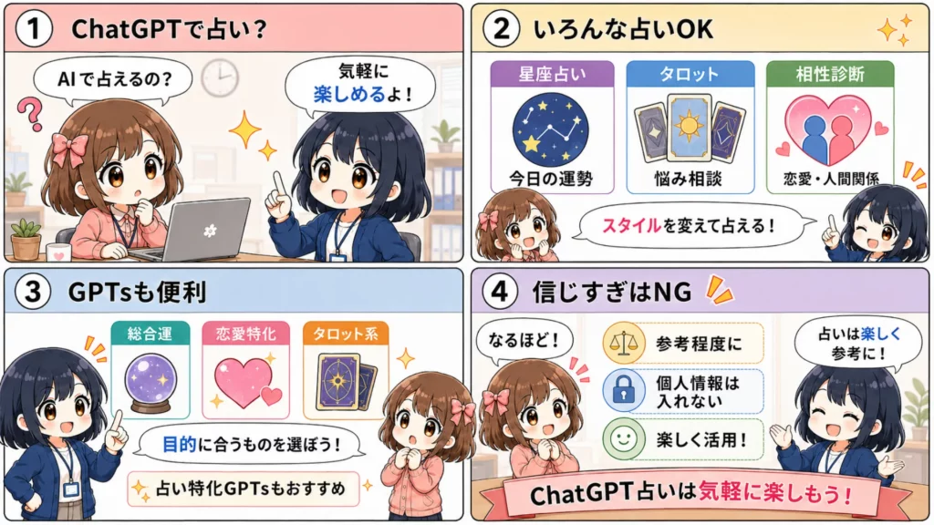 チャットGPTは占いにも使える
