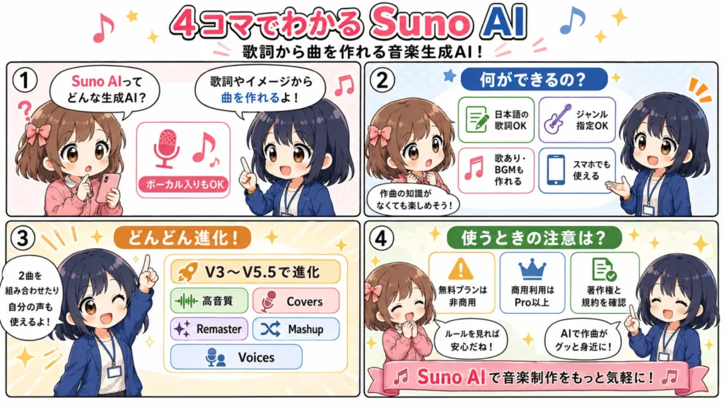 SunoとはどんなAI