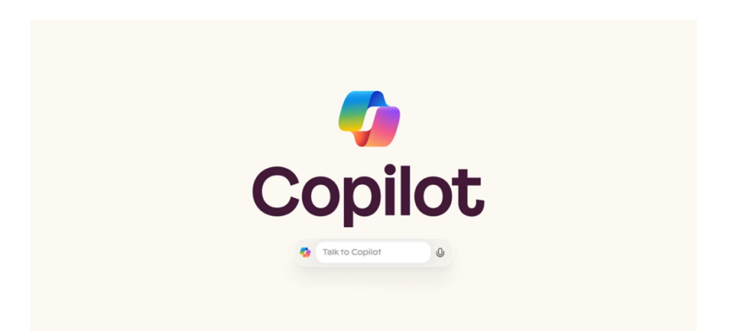 Copilotのトップ画面