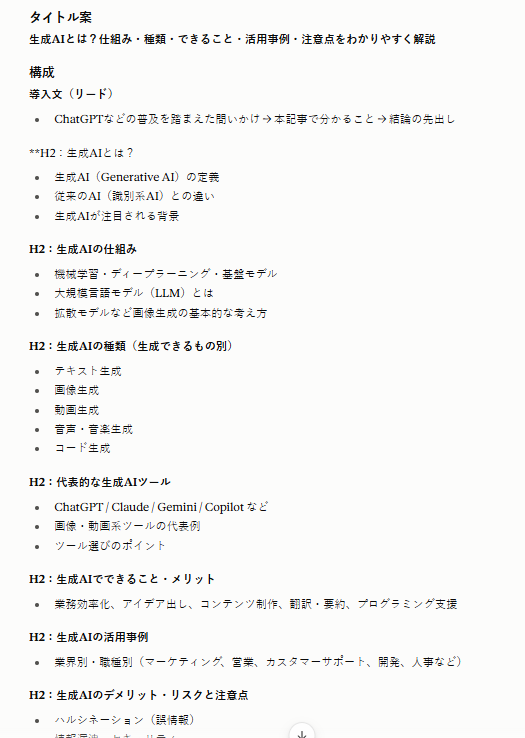 Claudeでの記事作成⑥