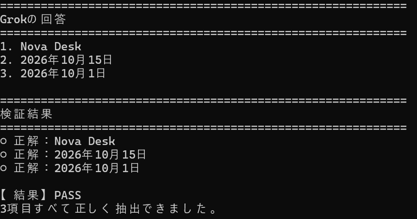 コンテキスト処理と自己検証能力の検証