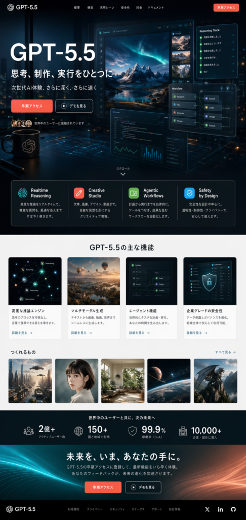 ChatGPT Images 2.0ラフ案