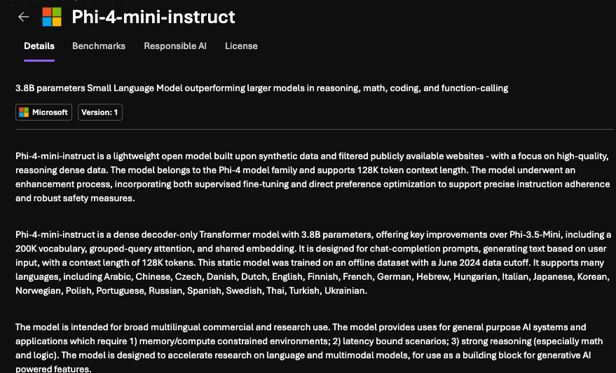 Phi-4-mini-instructトップ