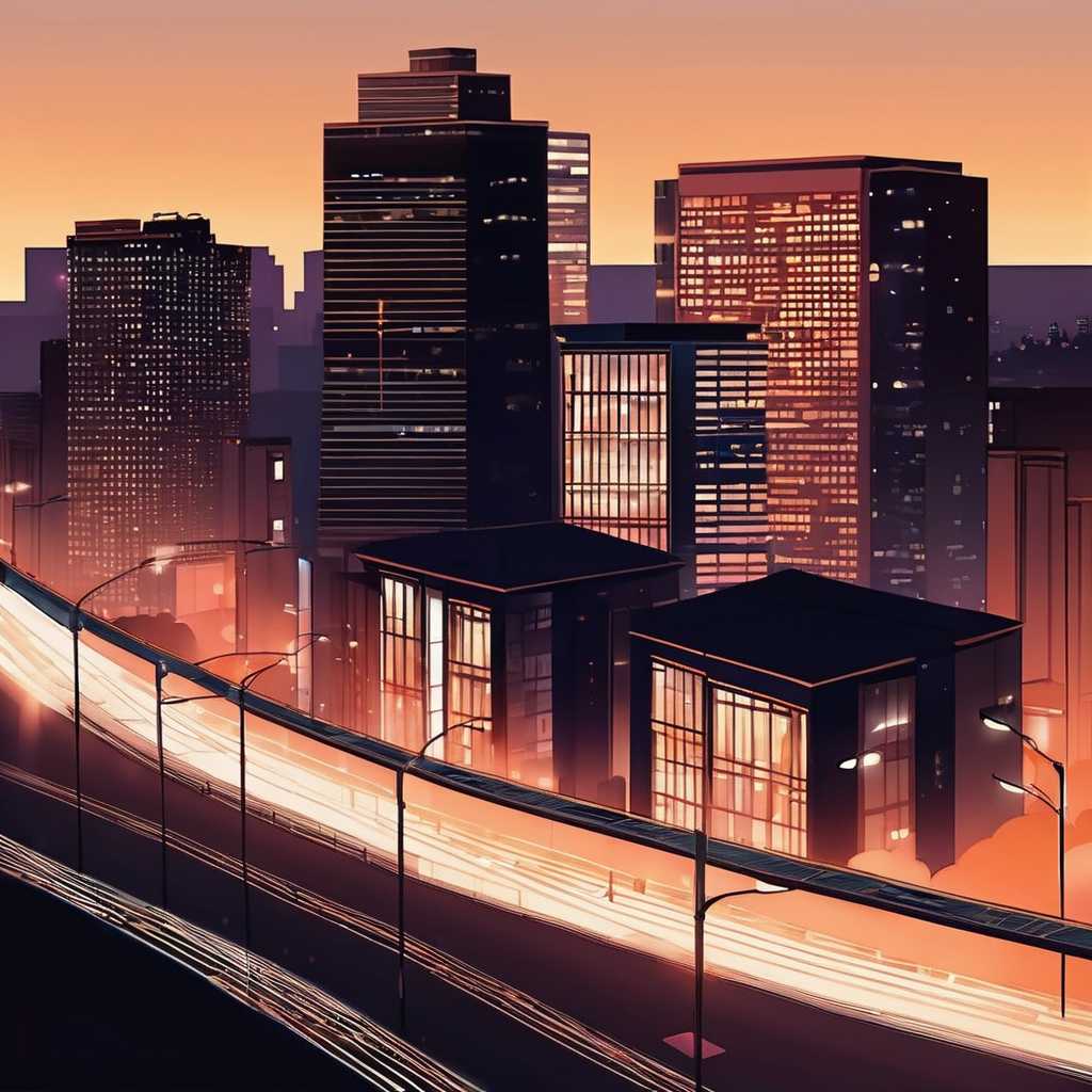 背景・風景イラストのテンプレ画像