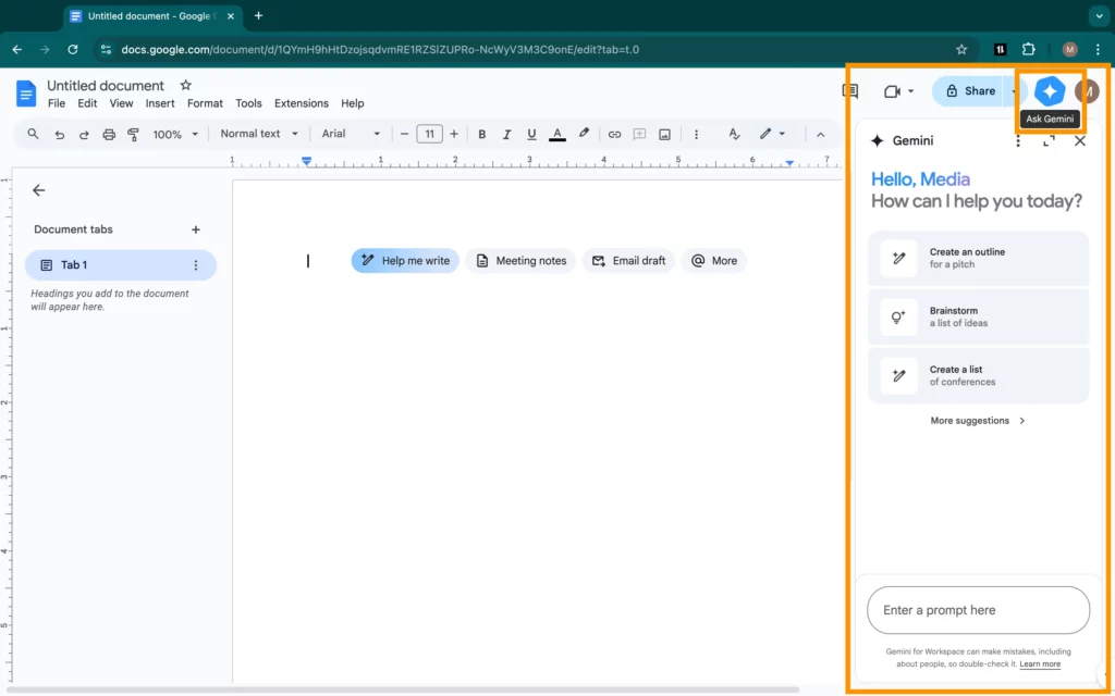 Google Workspace with Gemini Googleドライブ