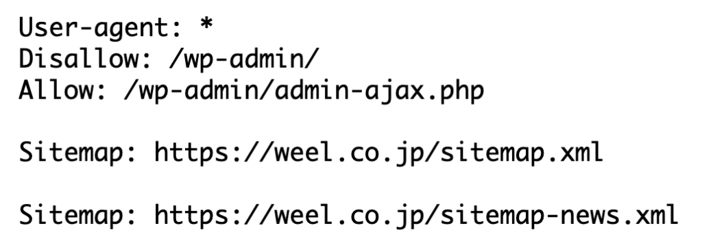 https://weel.co.jp/robots.txt