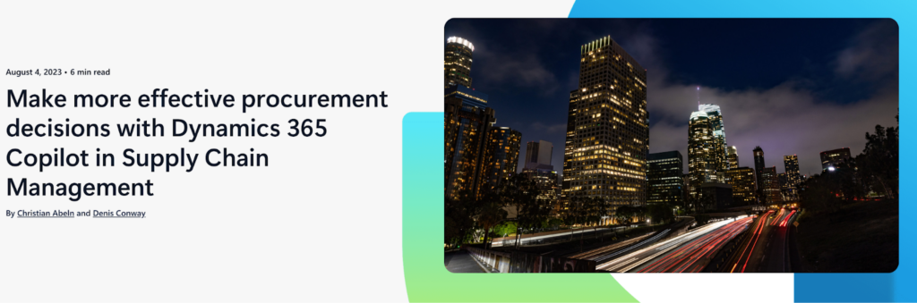 Microsoft Dynamics 365 Copilot