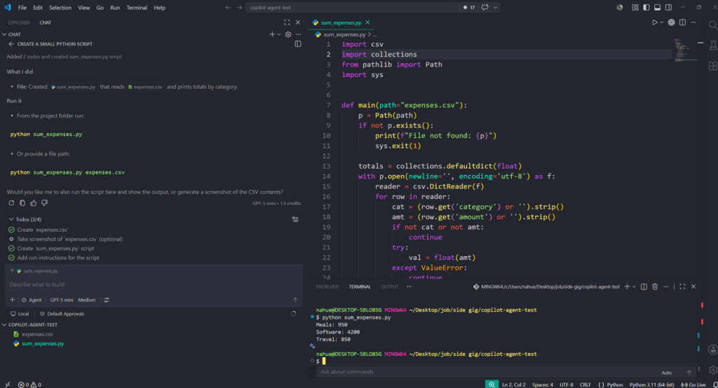 sum_expenses.pyの実行結果