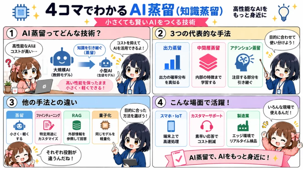 なぜ今「AI蒸留」が注目されるのか?コスト削減・軽量化を実現する仕組みと活用事例を解説