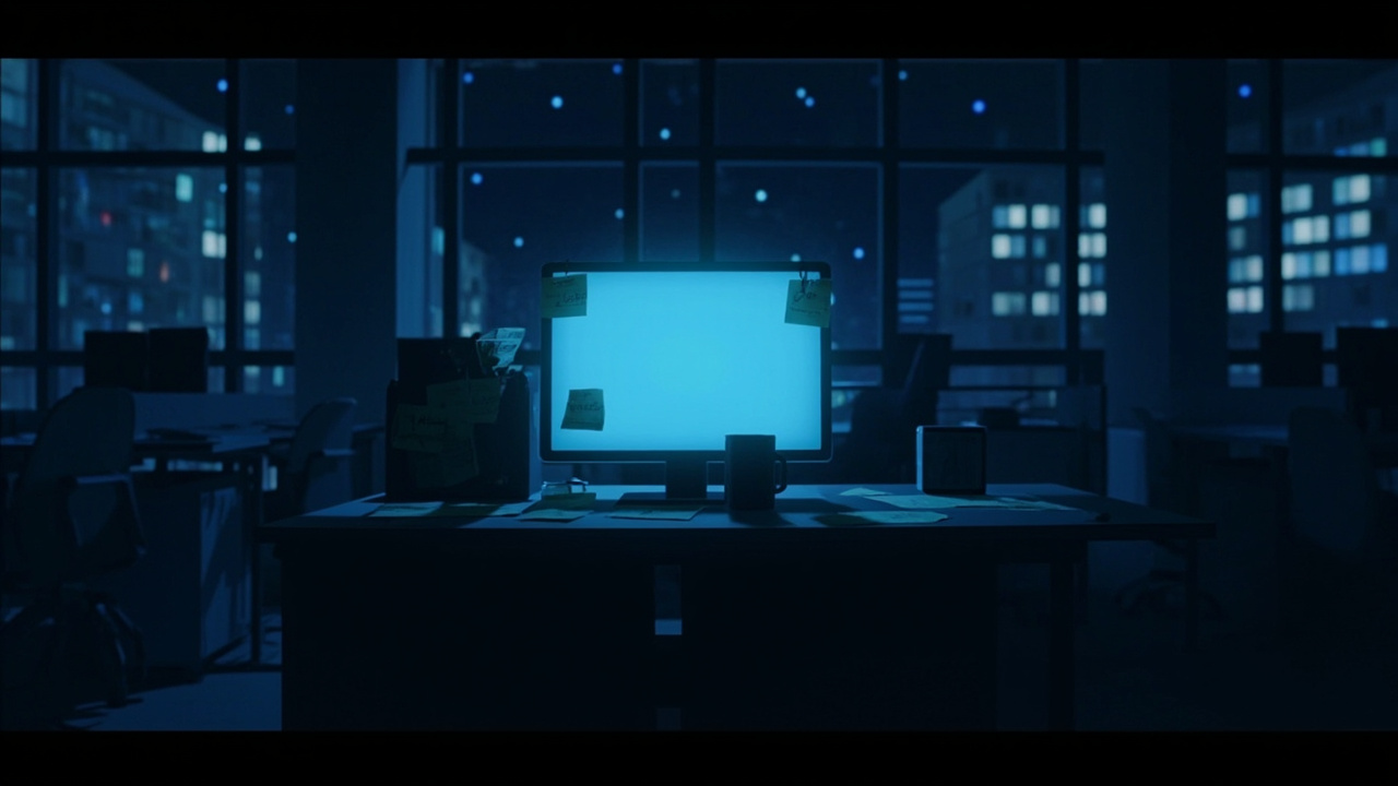 上下に黒帯が入った背景画像