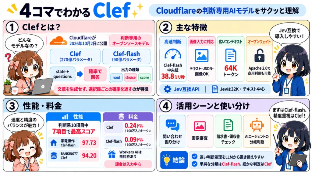 Clef Cloudflare 判断モデル とは Jevとの違い 性能 料金 使い方 徹底 解説