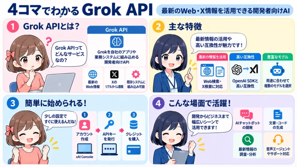Grok API 導入・運用設計ガイド！安全対策と安定運用のポイントを徹底解説