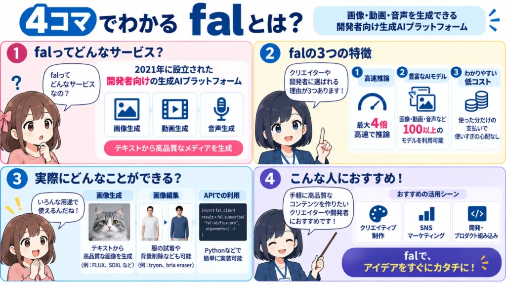 【fal】コスパ最高な生成AIプラットフォーム!概要から使い方まで徹底解説
