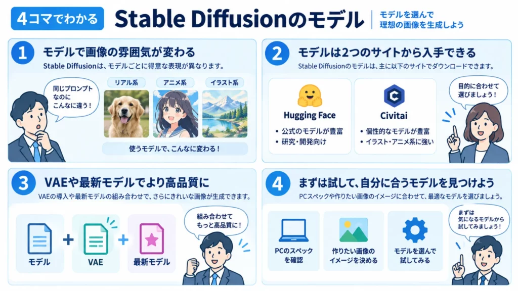 Stable Diffusionのおすすめ神モデル16選!リアル系AI美女・アニメに強いモデル一覧