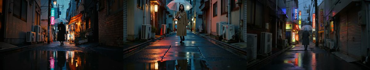テキストから動画の生成結果