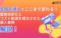 生成AI 導入 業務効率化 コスト削減 成功 事例