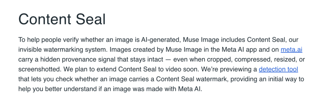 Muse ImageとMuse Videoの安全性・制約