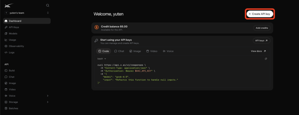 Grok 4.5の使い方