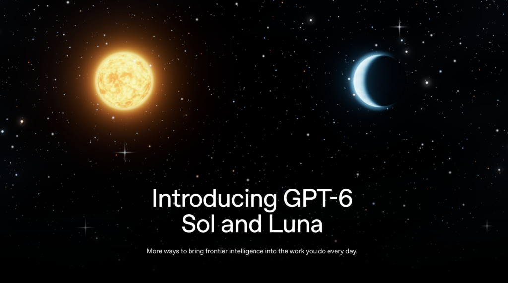 GPT-6 Sol and Lunaとは?