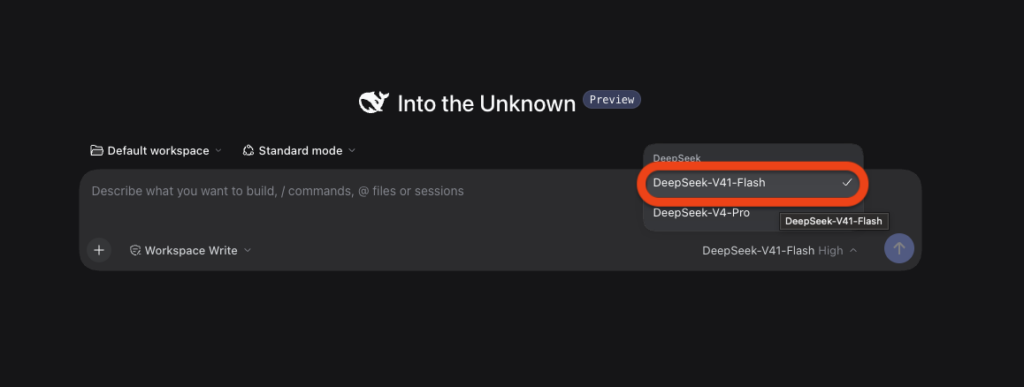 DeepSeek-V4.1-Flash-1017の使い方